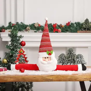Boneco de neve Pingente Festiva Enfeites de Árvore de Natal Papai Noel, Boneco de neve do Luxuoso Bonecas com Braço Longo para Um Quente de Natal Huggable